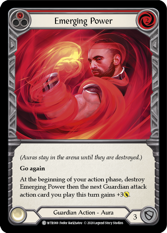 Emerging Power (Red) Rainbow Foil (Unlimited)