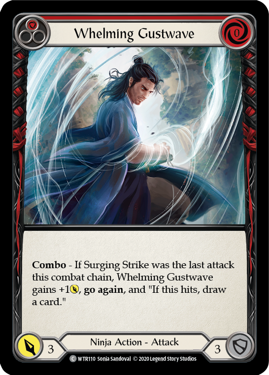 3x Whelming Gustwave (Red) (Unlimited)