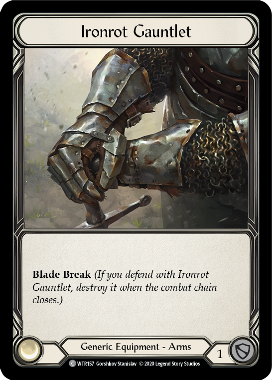 Ironrot Gauntlet Rainbow Foil (Unlimited)