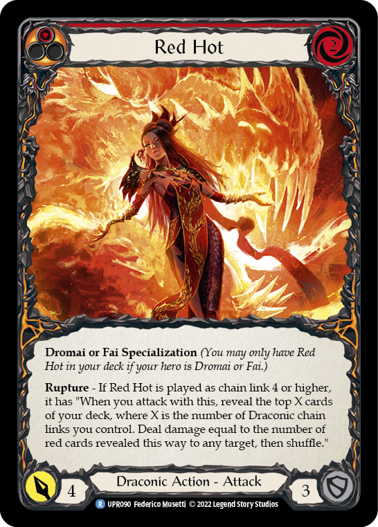 Red Hot Rainbow Foil