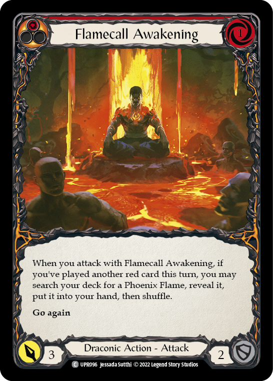 Flamecall Awakening Rainbow Foil
