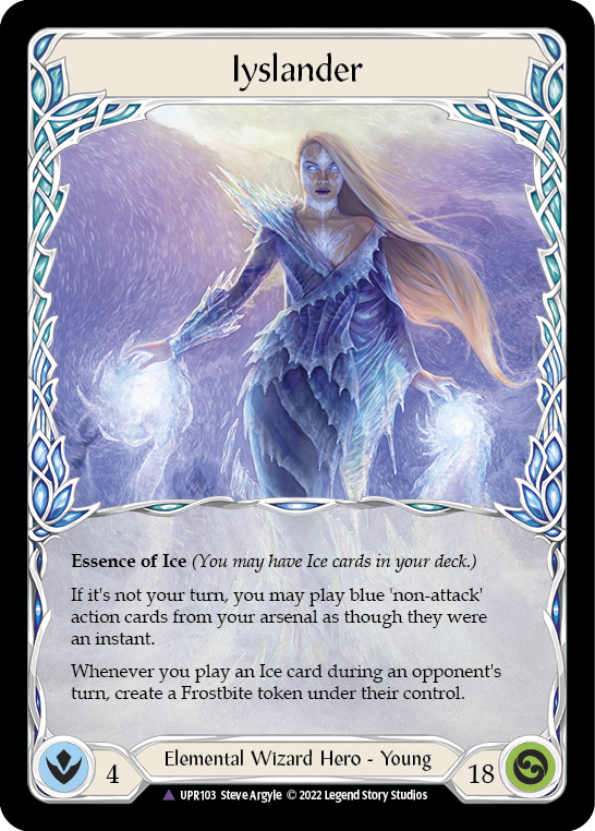 Iyslander (double sided Cold Foil) Marvel