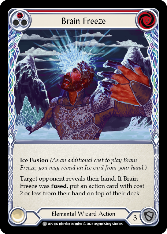 3x Brain Freeze (Red)