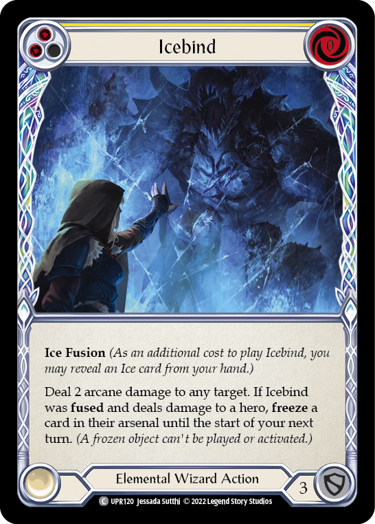 Icebind (Yellow) Rainbow Foil