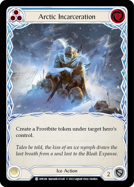 Arctic Incarceration (Blue) Rainbow Foil
