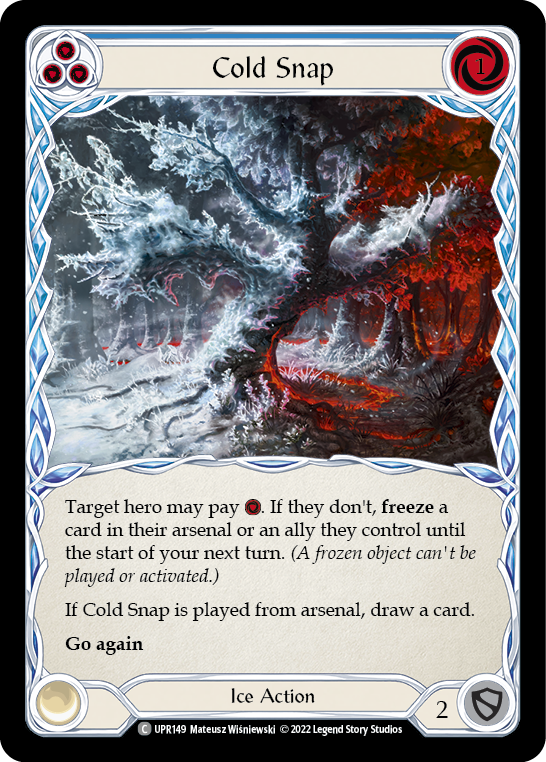 Cold Snap (Blue) Rainbow Foil