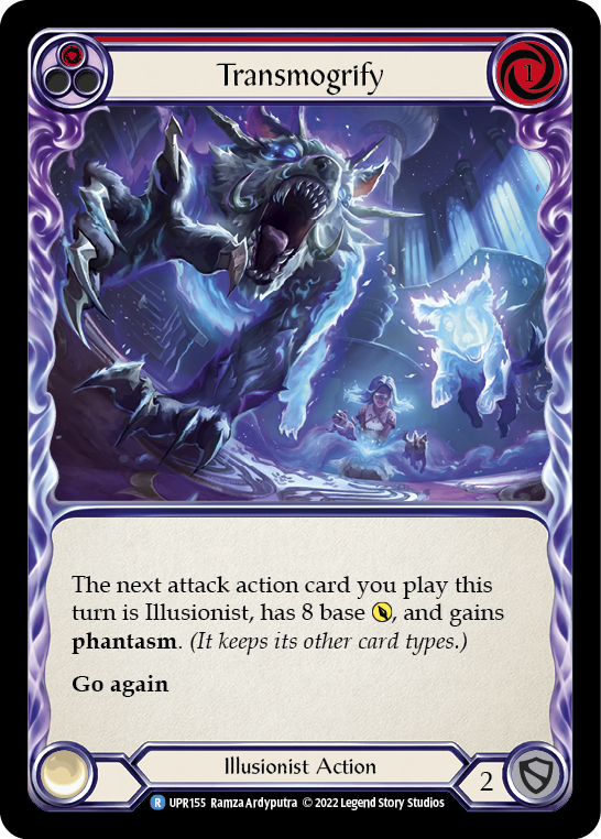Transmogrify (Red) Rainbow Foil