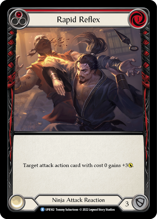 Rapid Reflex (Red) Rainbow Foil