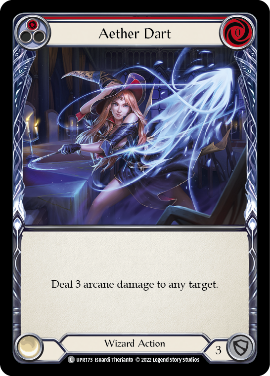 Aether Dart (Red) Rainbow Foil