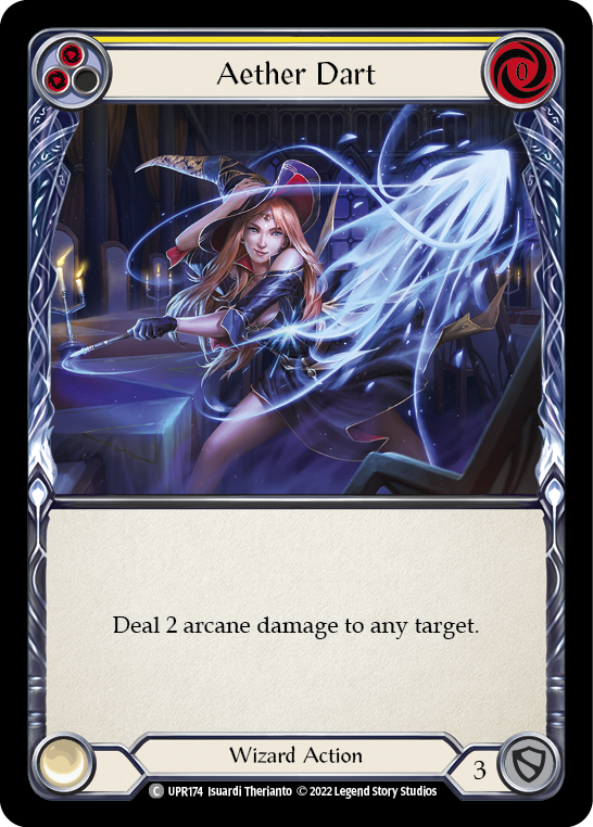Aether Dart (Yellow) Rainbow Foil