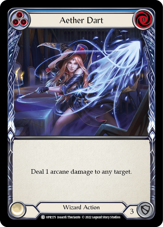 Aether Dart (Blue) Rainbow Foil