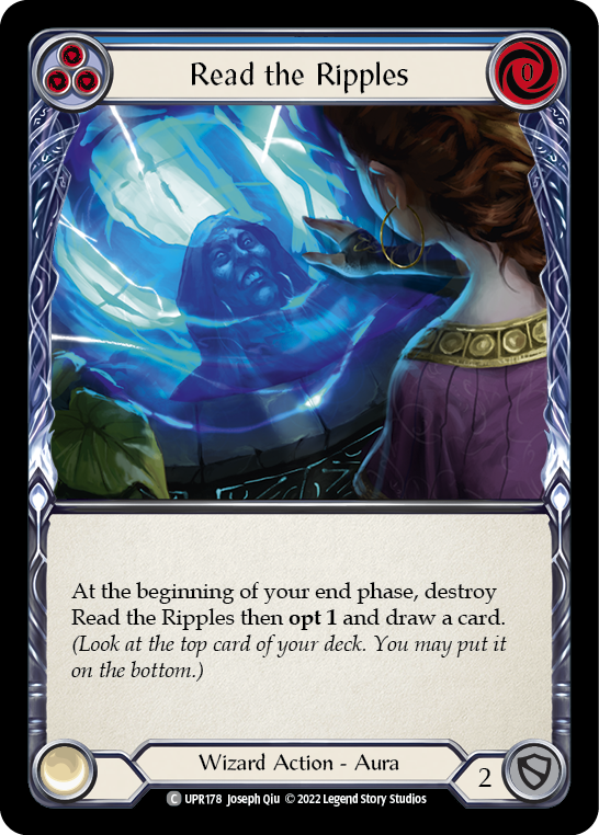 Read the Ripples (Blue) Rainbow Foil