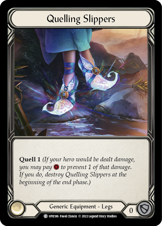 Quelling Slippers Rainbow Foil
