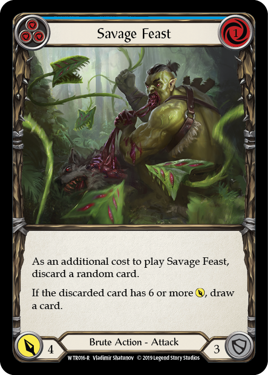Savage Feast (Blue) Alpha