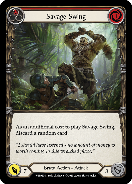 Savage Swing (Red) Alpha
