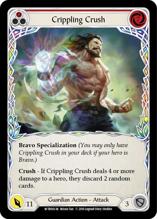 Crippling Crush Rainbow Foil Alpha