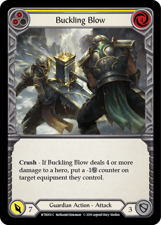 Buckling Blow (Yellow) Alpha