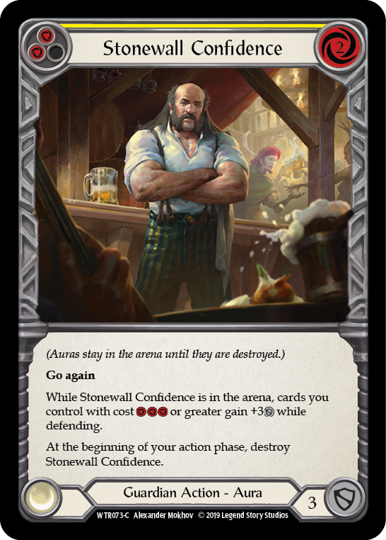 Stonewall Confidence (Yellow) Alpha