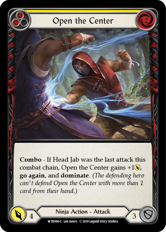 Open the Center (Yellow) Rainbow Foil Alpha