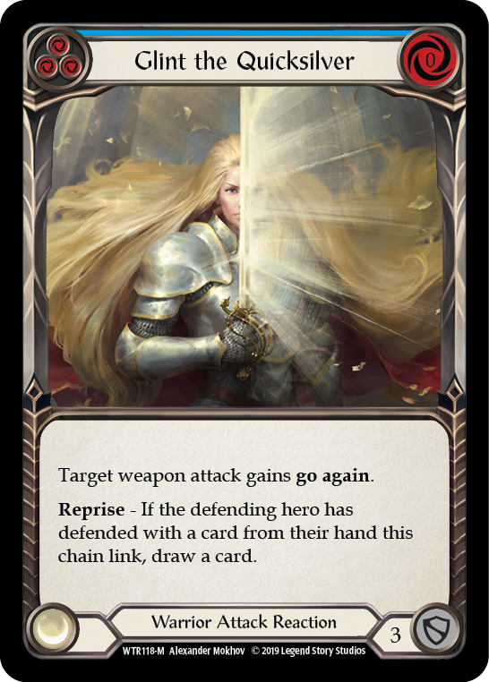 Glint the Quicksilver Rainbow Foil Alpha