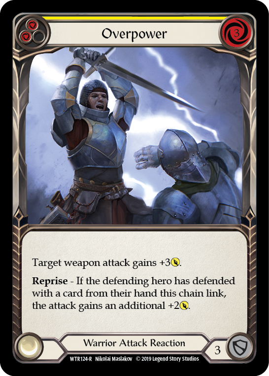 Overpower (Yellow) Alpha