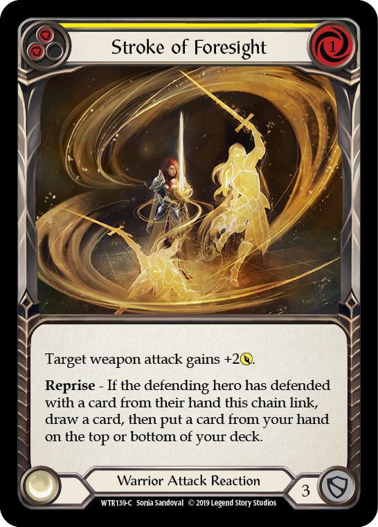Stroke of Foresight (Yellow) Alpha