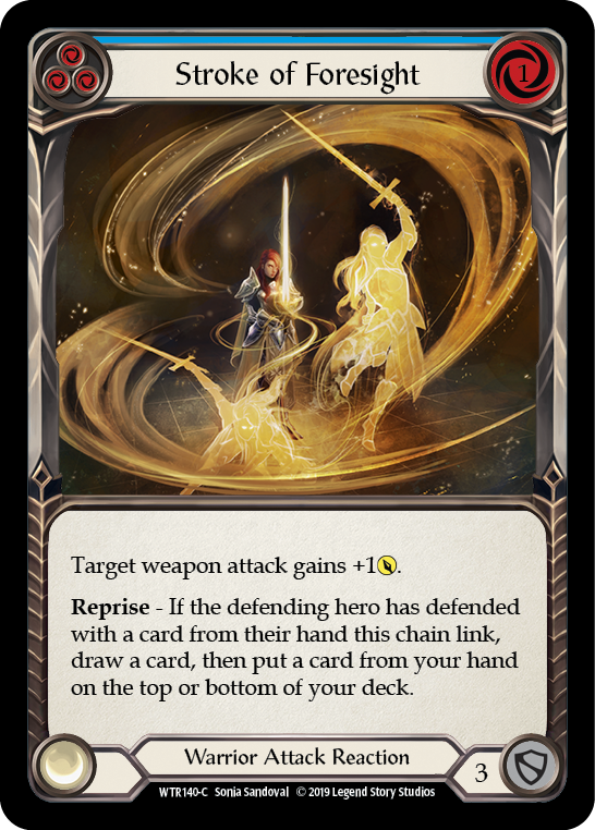 Stroke of Foresight (Blue) Alpha