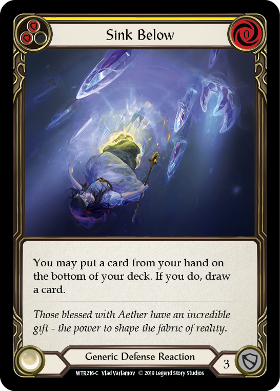 Sink Below (Yellow) Alpha
