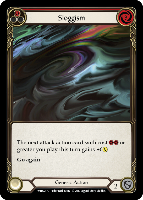 Sloggism (Red) Rainbow Foil Alpha