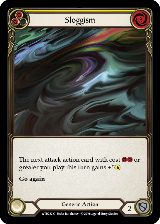 Sloggism (Yellow) Rainbow Foil Alpha