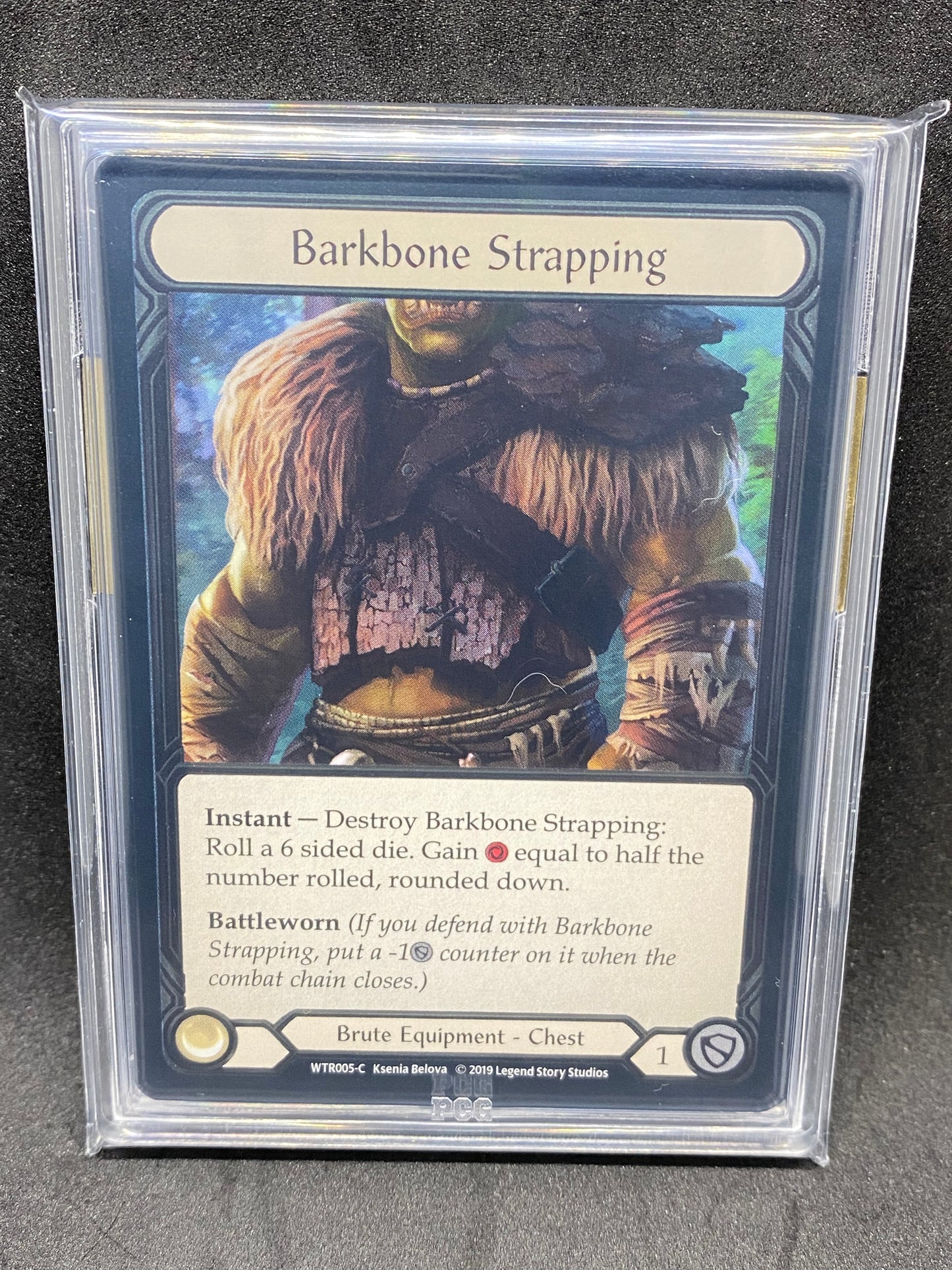 Barkbone Strapping CF 9.5 Graded Player Slab