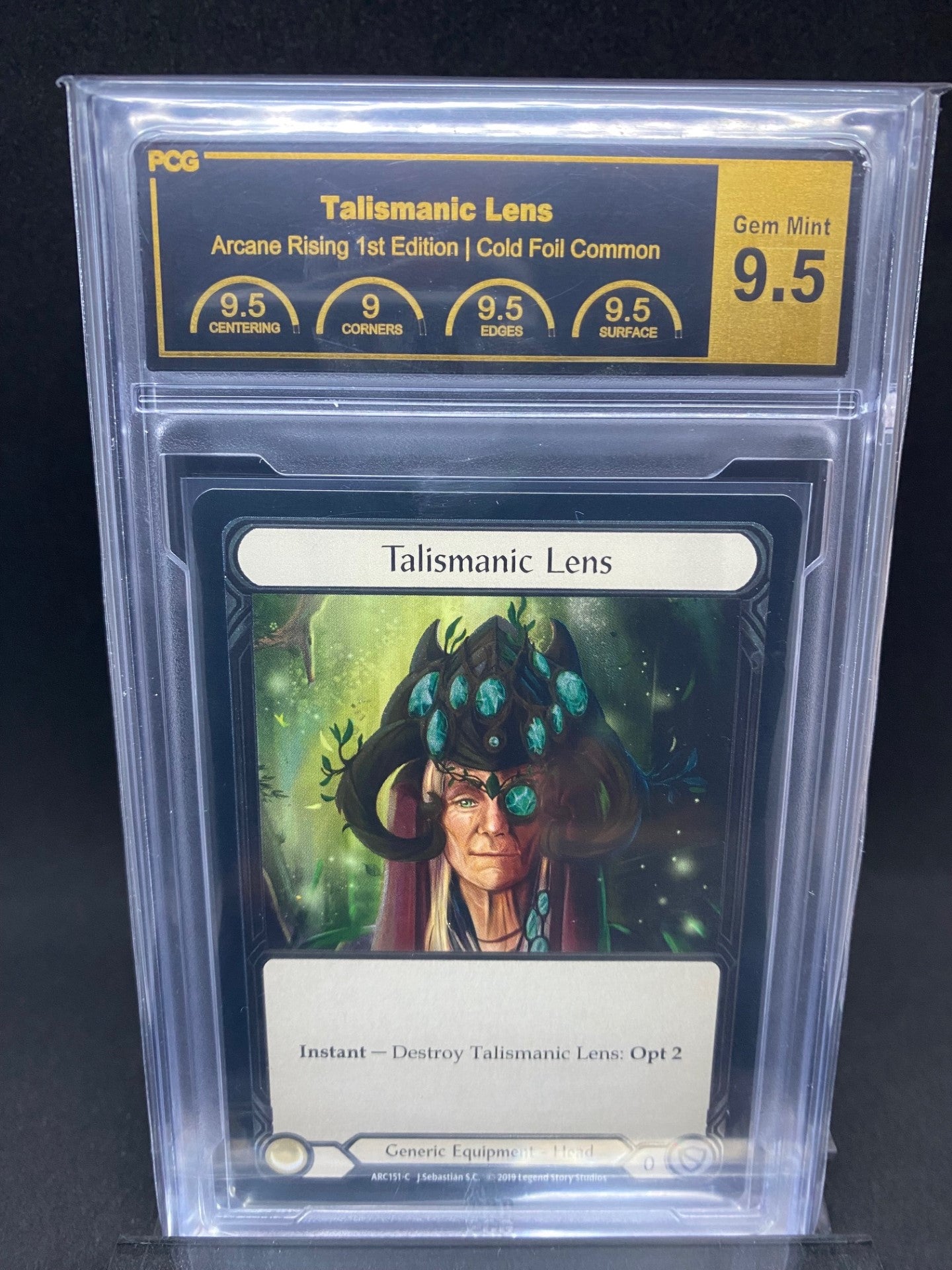 Talismanic Lens CF 9.5 Graded