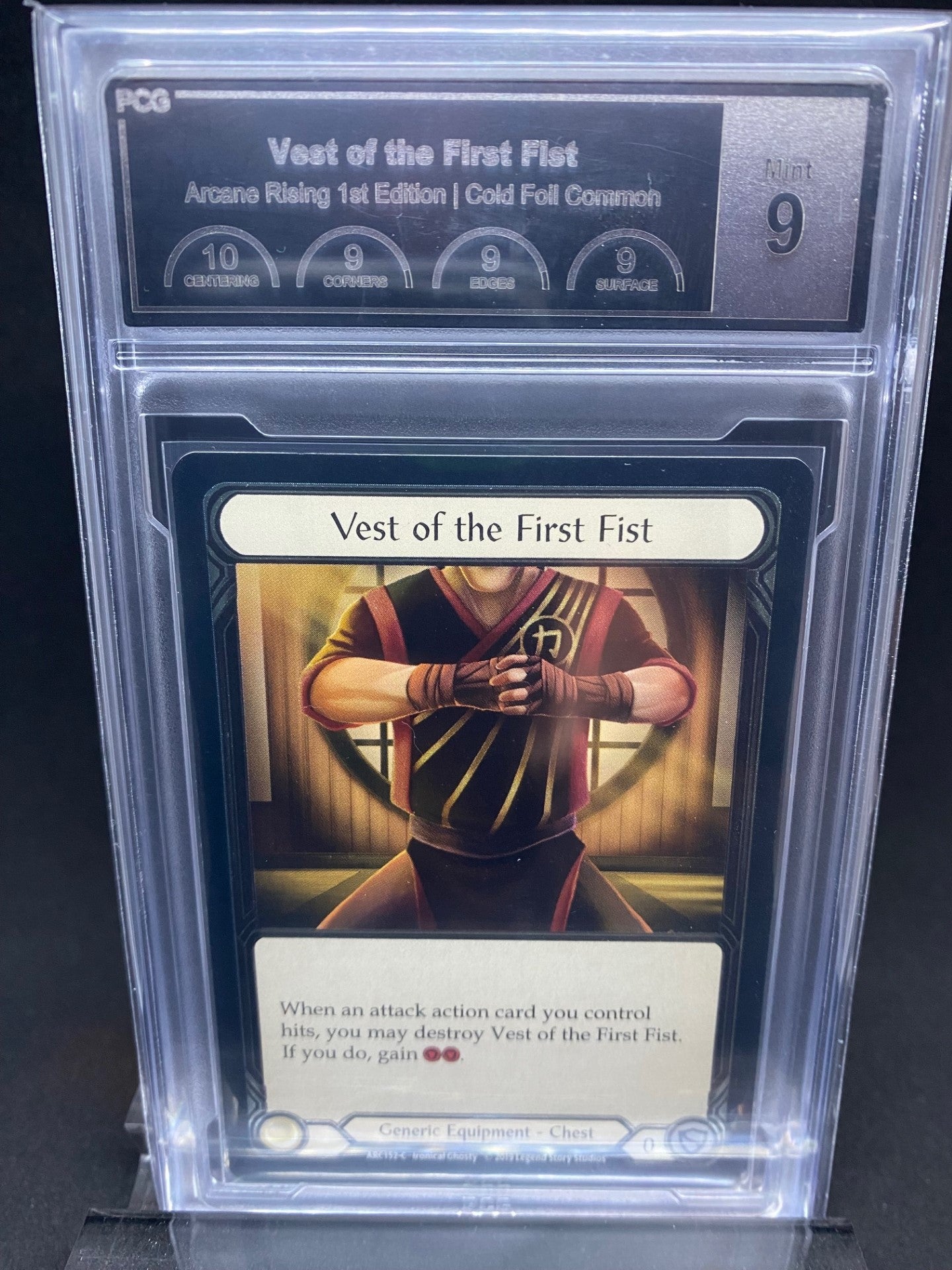 Vest of the First Fist CF 9 Graded