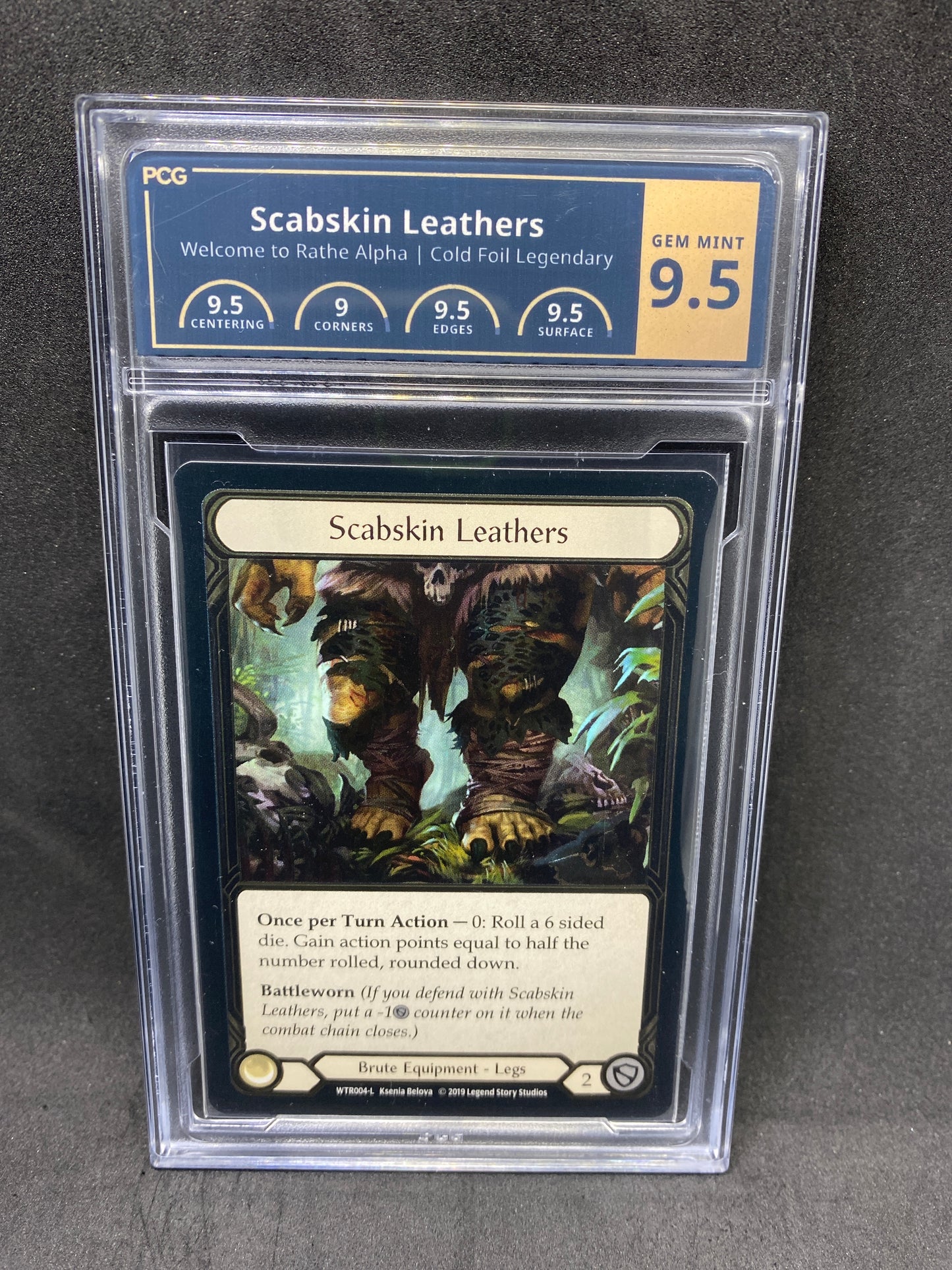 Scabskin Leathers Alpha CF 9.5 Graded