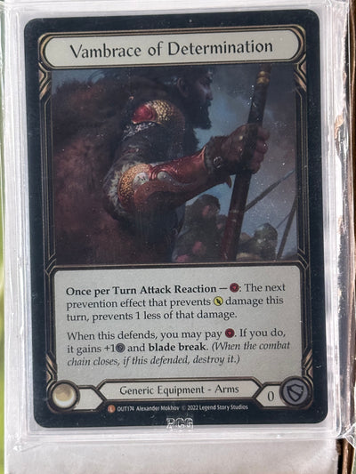 Vambrace of Determination RF Graded 9 Slim Slab