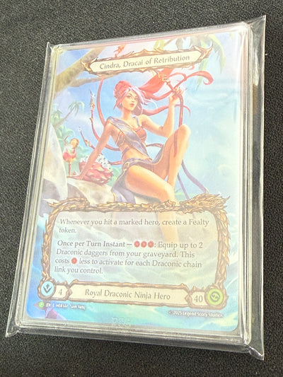 Cindra, Dracai of Retribution RF Beach Party Promo PCG Graded 9.5