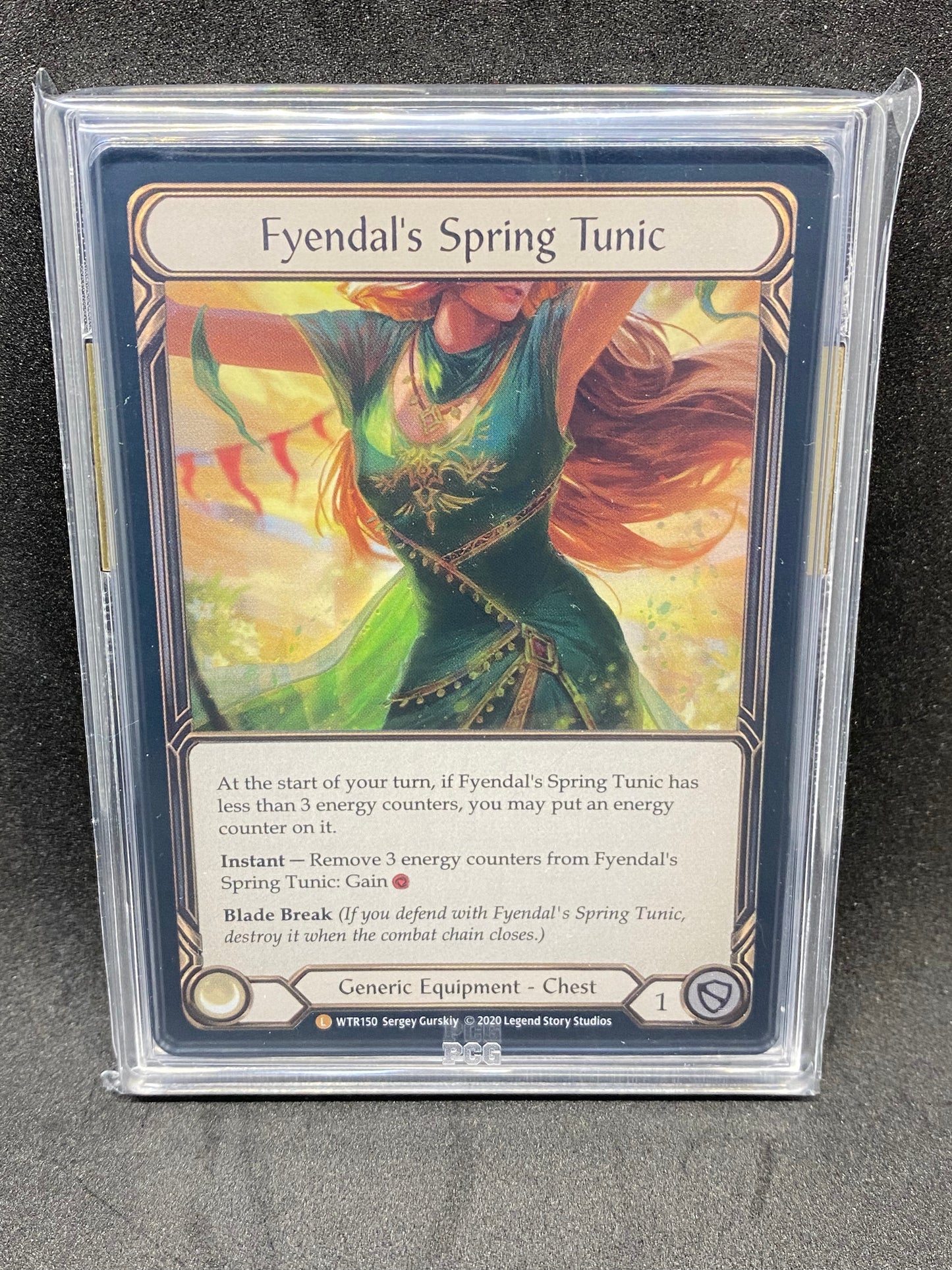 Fyendal's Spring Tunic RF 9.5 Graded Player Slab