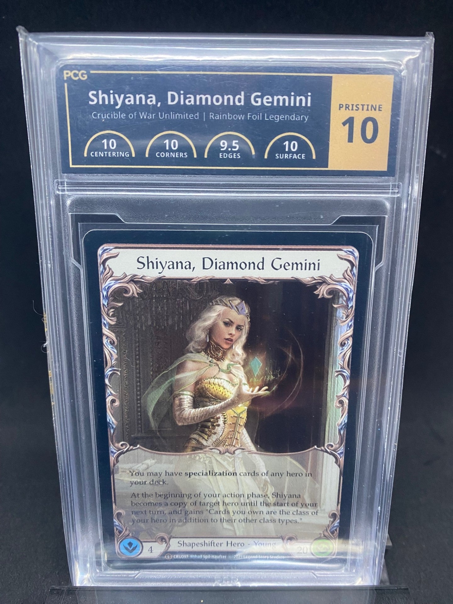 Shiyana, Diamond Gemini RF 10 Graded – Fluke & Box