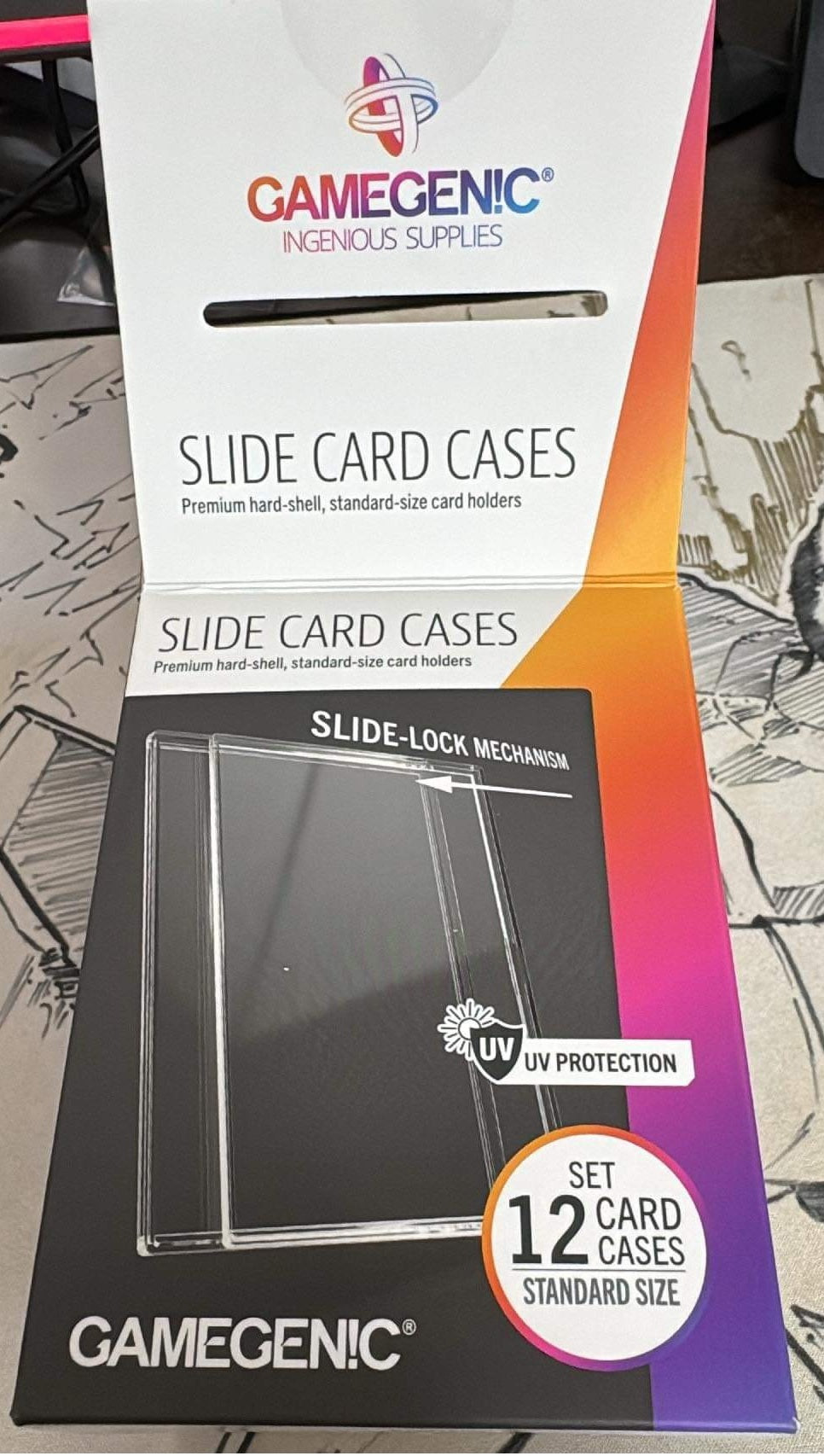 Gamegenic Slide card case Mini Snap x12