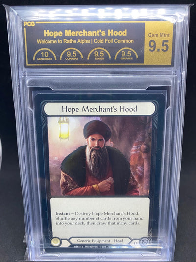 Hope Merchant Hood CF Alpha 9.5 Graded