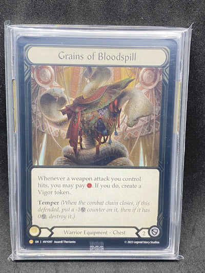 Grains of Bloodspill CF 9.5 Graded Player Slab