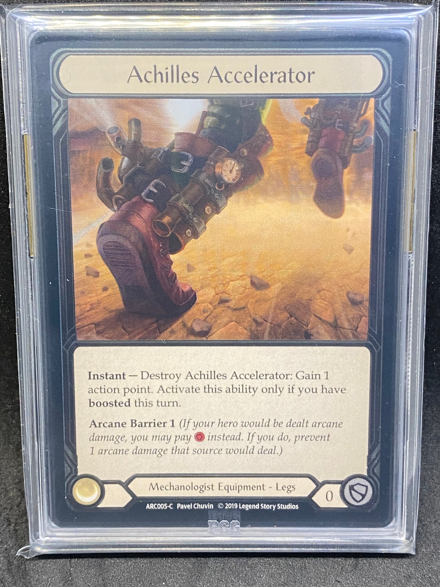 Achilles Accelerator CF 9.5  Graded Player Slab
