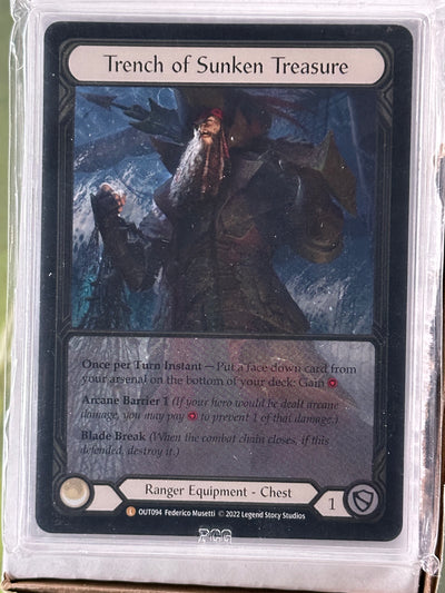 Trench of Sunken Treasure EA CF Graded 9 Slim Slab