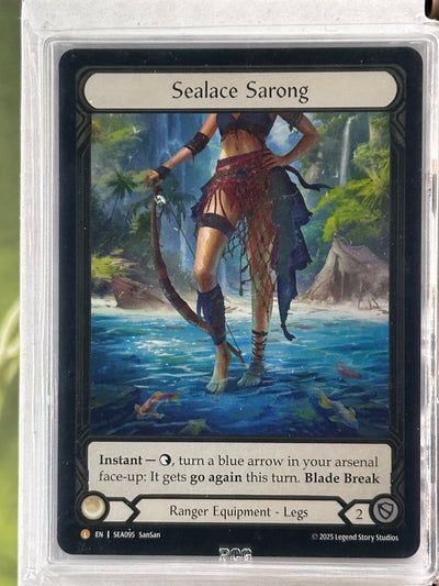 Sealace Sarong Cold Foil 9.5 Graded Slim Slab
