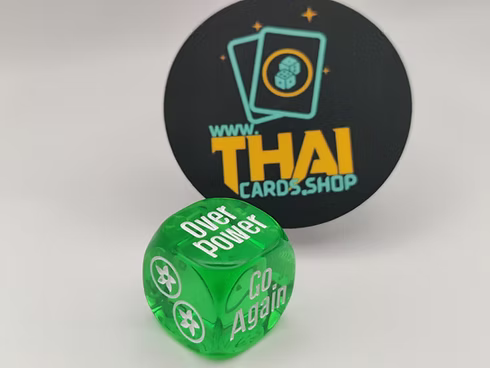 FAB Dice - Green Tunic / Dominate / Go Again / Overpower