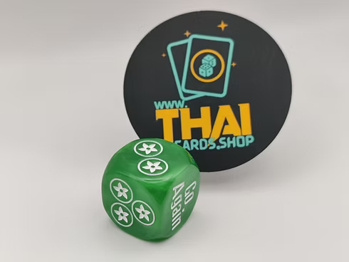 FAB Dice - Green Tunic / Dominate / Go Again / Overpower