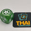 FAB Dice - Green Tunic / Dominate / Go Again / Overpower  25mm (Marble)