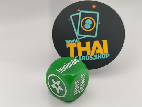 FAB Dice - Green Tunic / Dominate / Go Again / Overpower