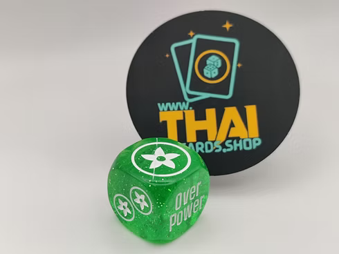 FAB Dice - Green Tunic / Dominate / Go Again / Overpower