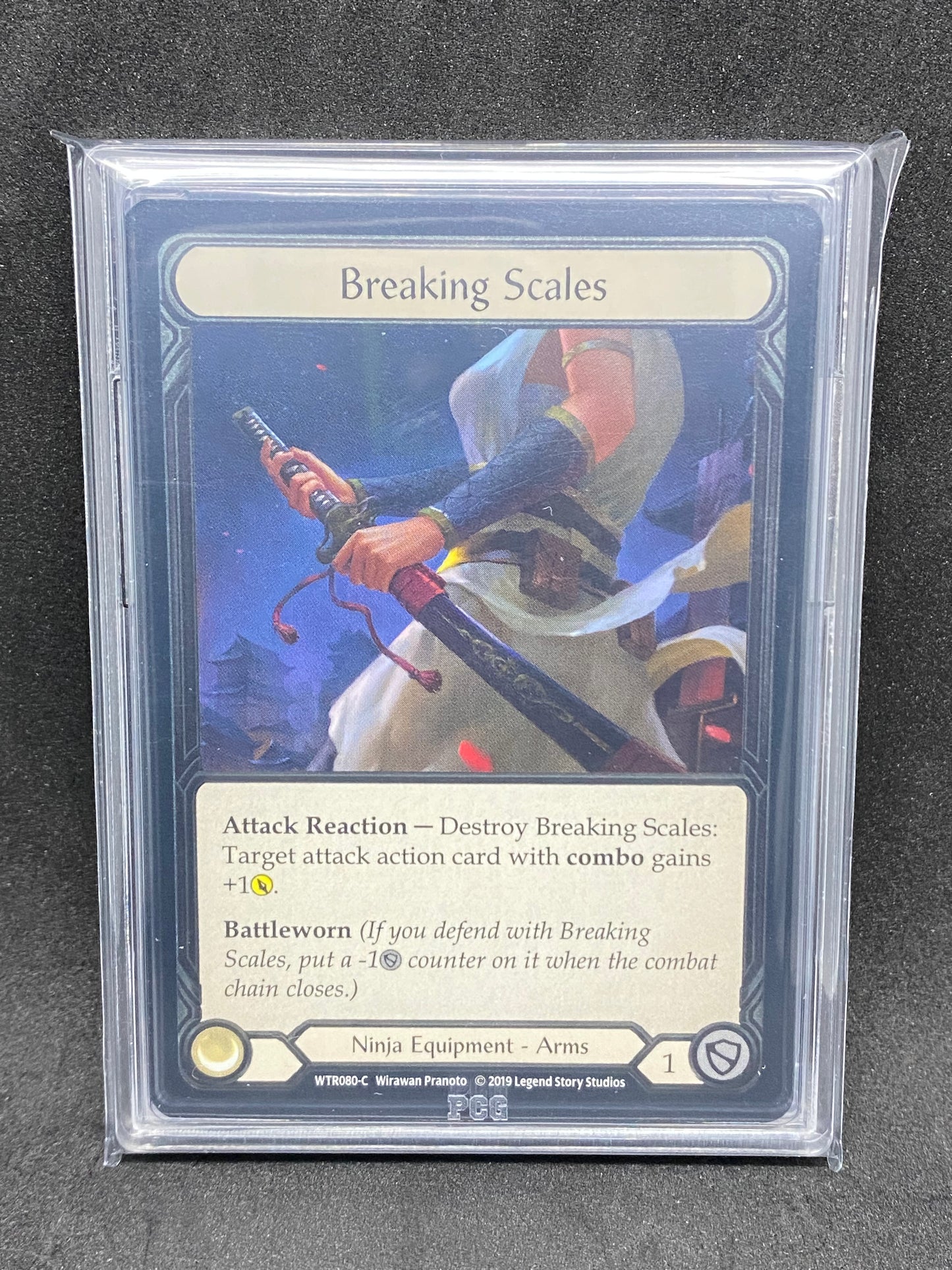 Breaking Scales Alpha CF 9 Graded Player Slab